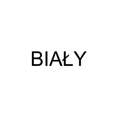 Biały